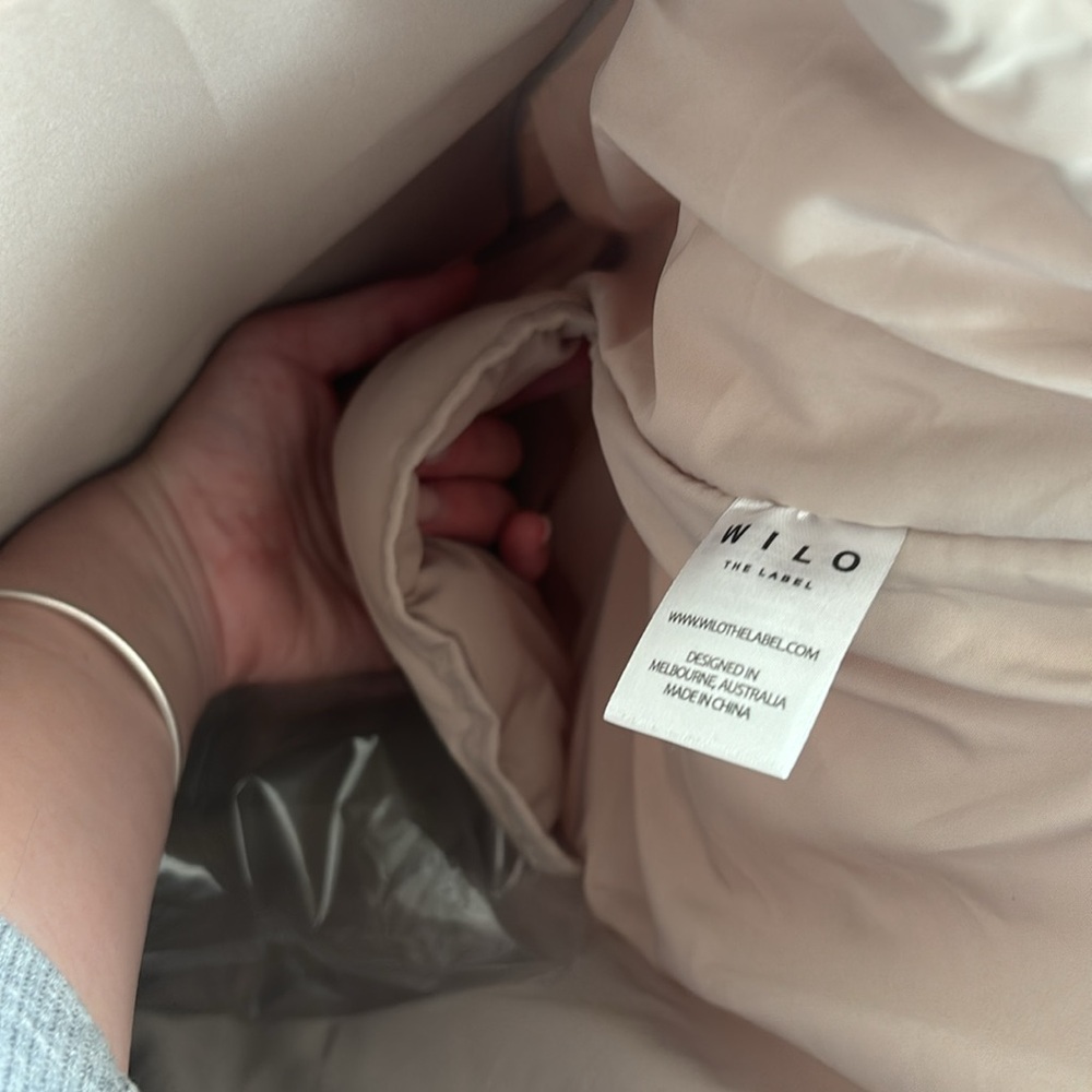 NWT Wilo the Label Floral Daisy Puffer Bag - Picture 14 of 16